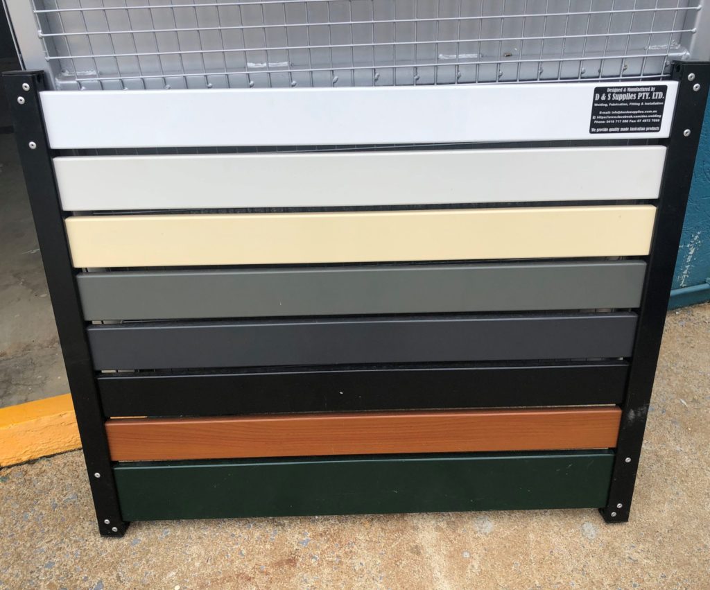 Slatted Privacy Screens D & S Supplies